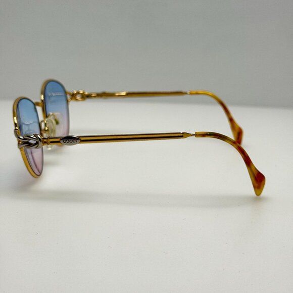Gucci GG 2604 Z60 Eyeglasses Eye Glasses Frames Gold 54-18-130 main image 3